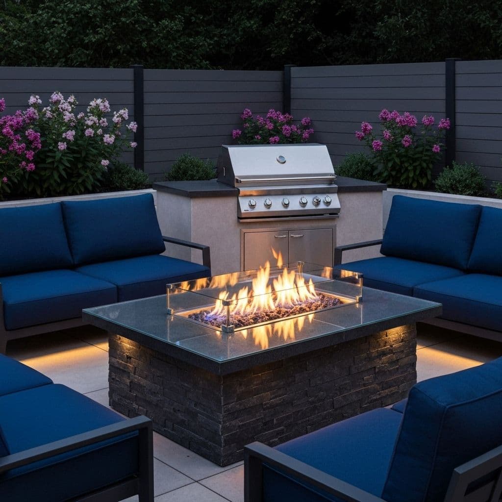 Highland Park Outdoor Kitchen & Pavilion - Elite Landscaping DFW project in Highland Park, TX